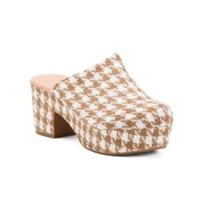 CHOCOLAT BLU BROWN/CREAM Gertie Heeled Mules